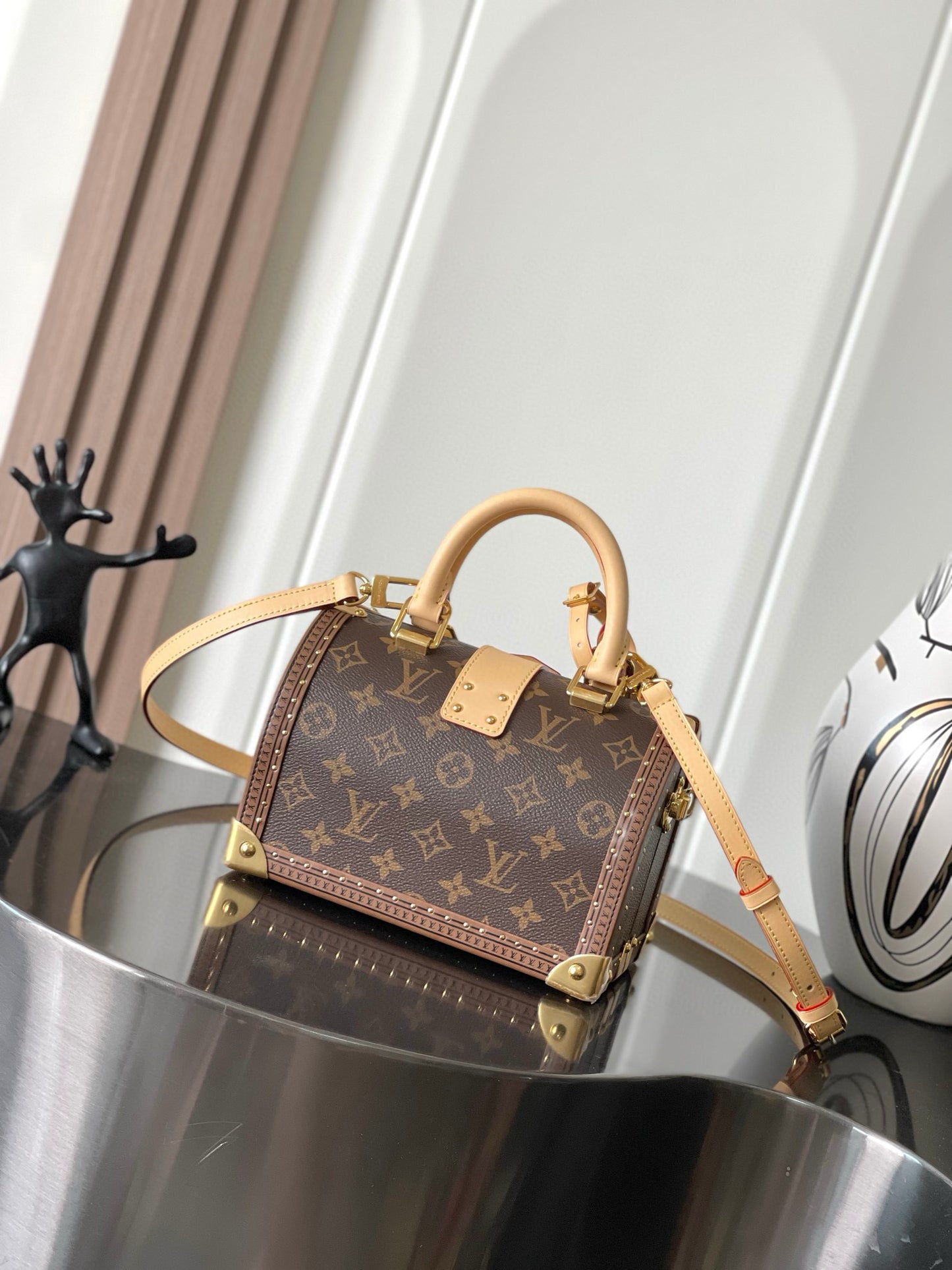 Louis Vuitton Speedy Trunk 20 Monogram