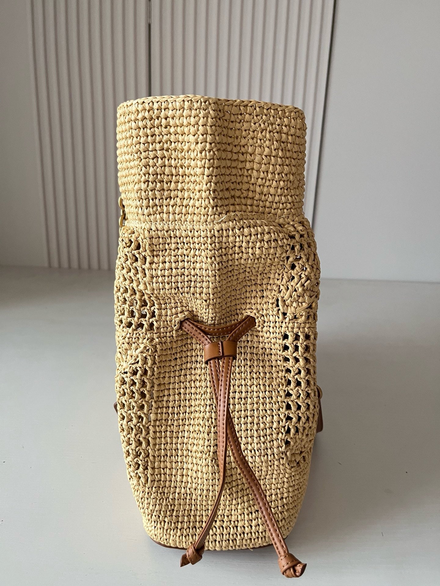 Jamie Shopping In Raffia