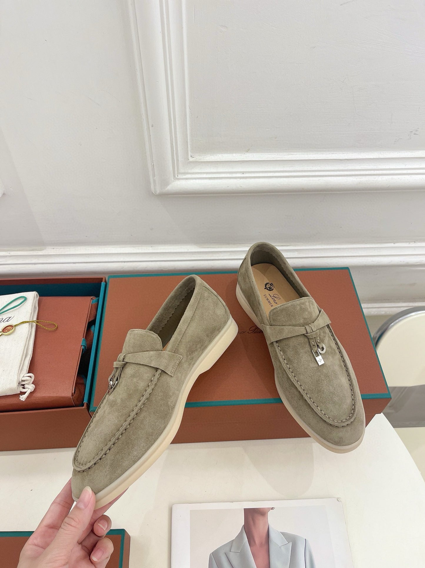 Loro Piana Summer Charms Walk Loafer