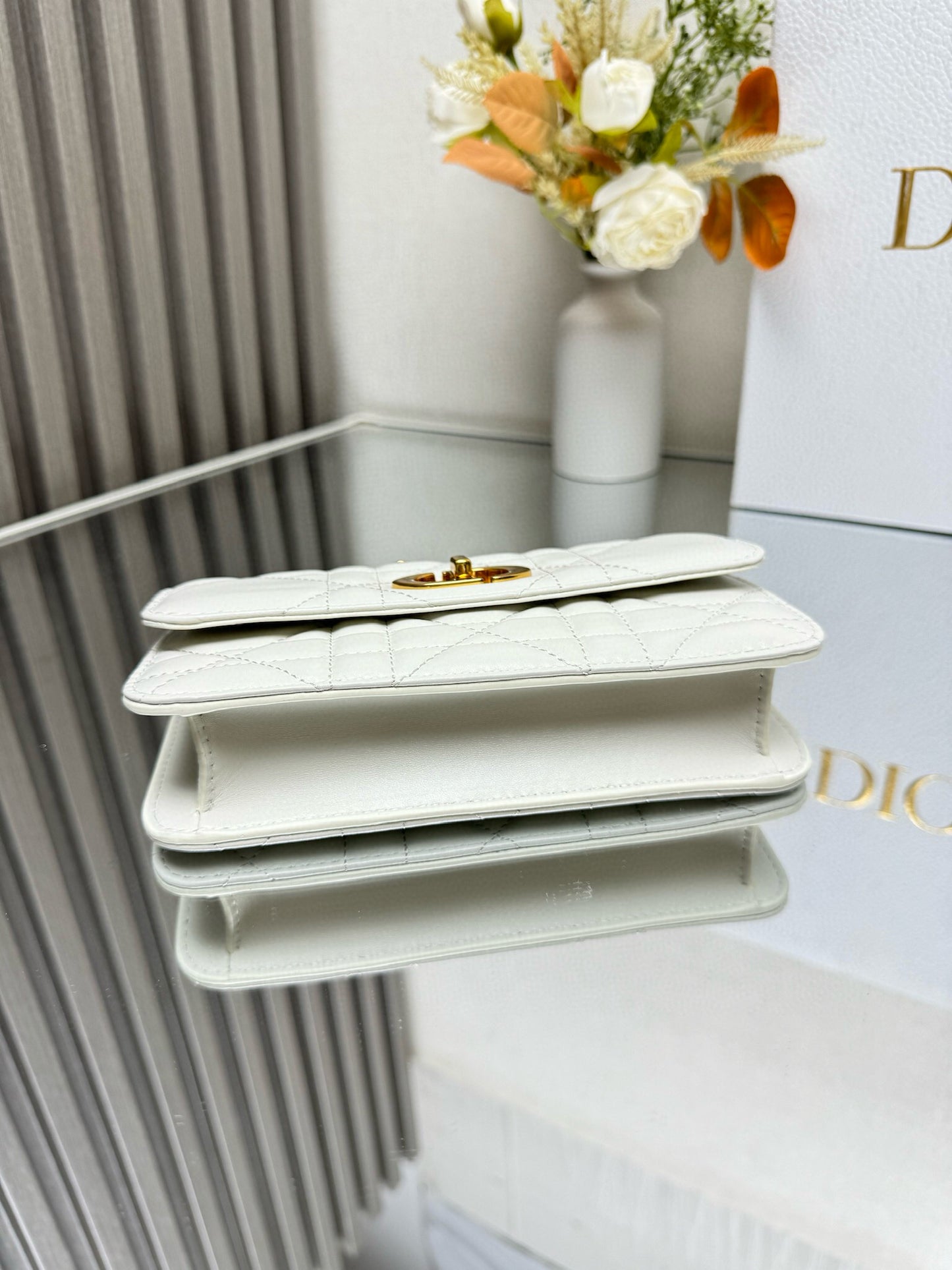 Christian Dior Miss Caro Pouch With Chain